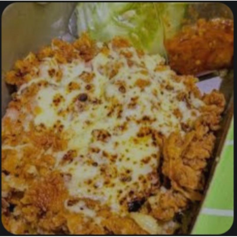 

Nasi Ayam Krispi Geprek