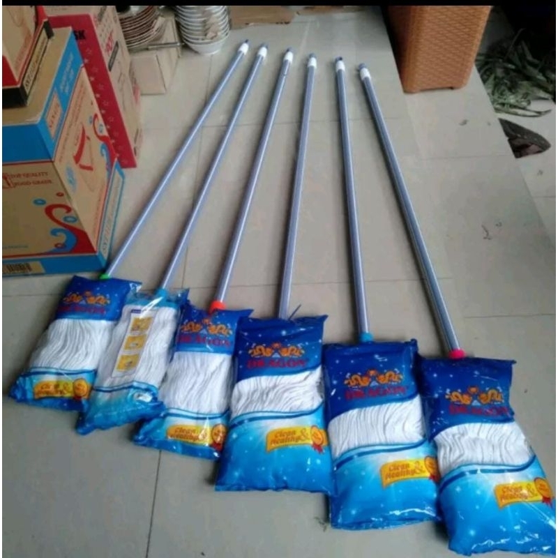 Omah Prabot - Alat Pel Lantai Nagoya dan Dragon Alat Pel Sumbu Pel pelan Murah Lap Pel