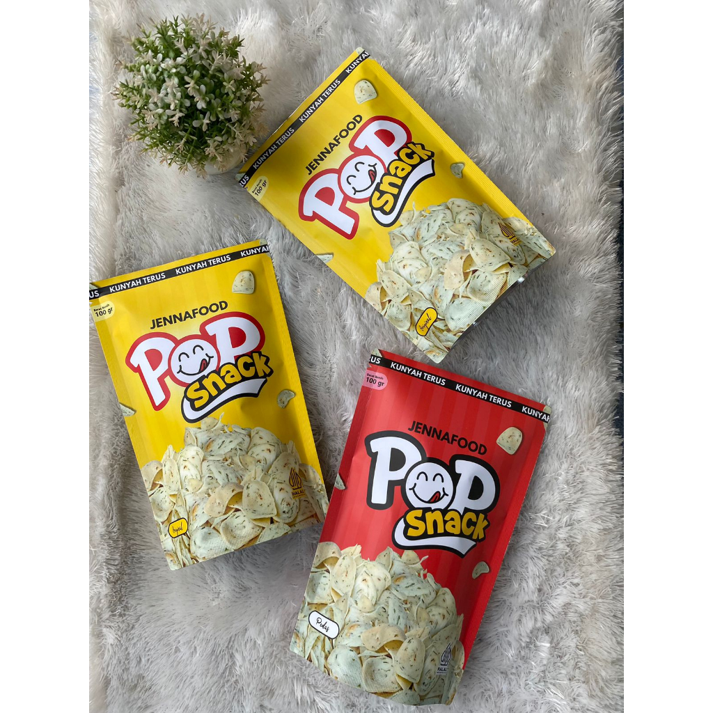 

Pop Snack, makanan ringan, keripik, cimol garing, cemilan keripik, kerupuk,