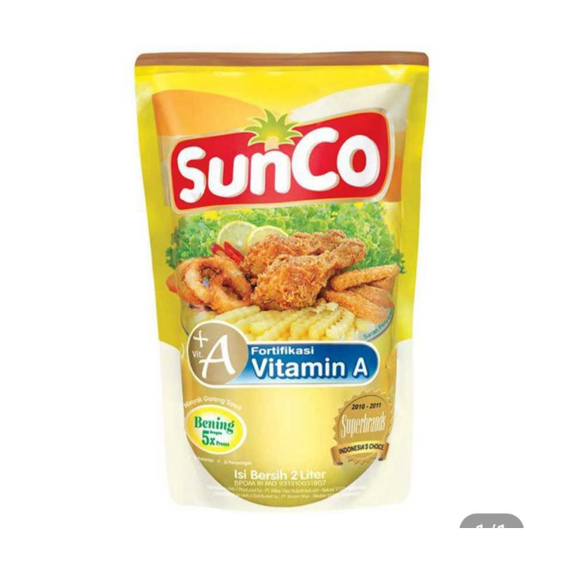 

minyak goreng sunco 2L