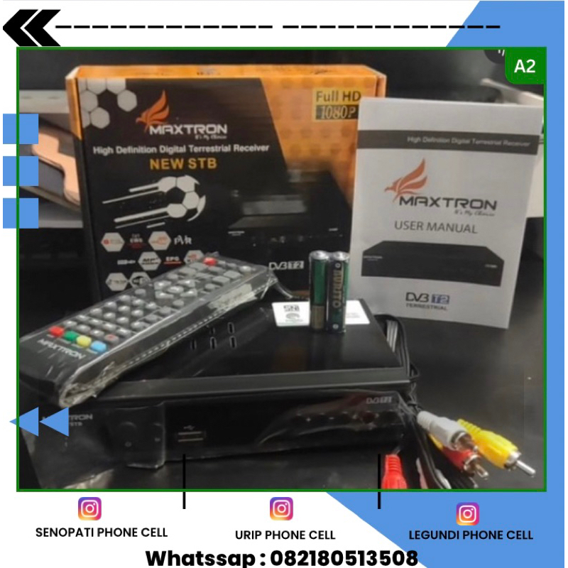 SET TOP BOX MAXTRON ORIGINAL
