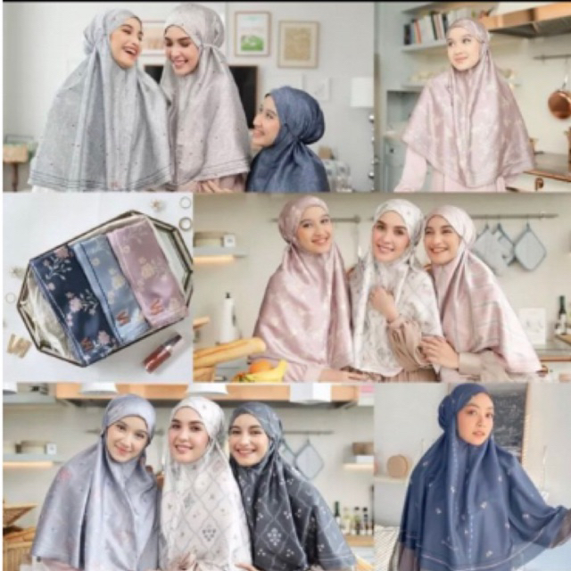 PRELOVED BERGO VANILLA HIJAB ORIGINAL