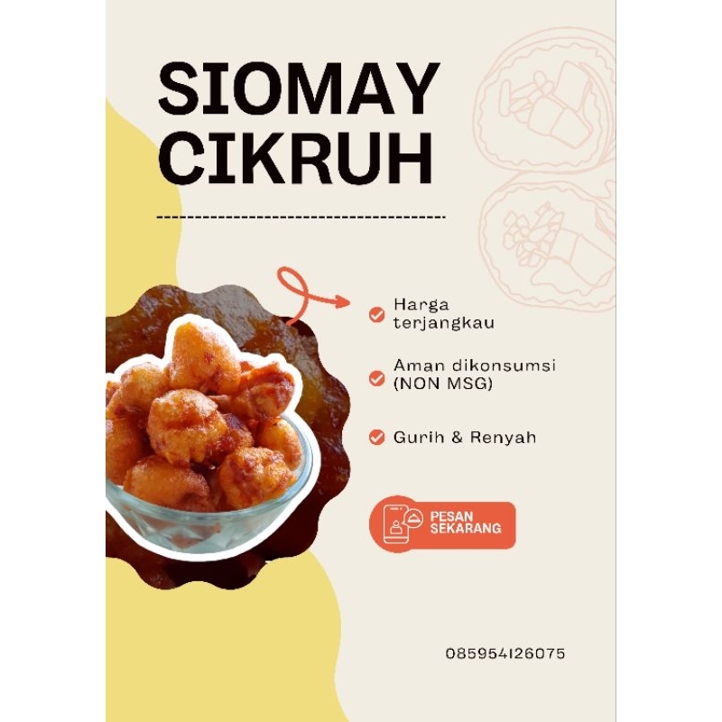 

Siomay Cikruh