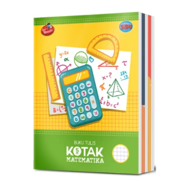 

Buku Tulis Kotak Matematika Sidu 5mm 10 Buku (38 Lembar)