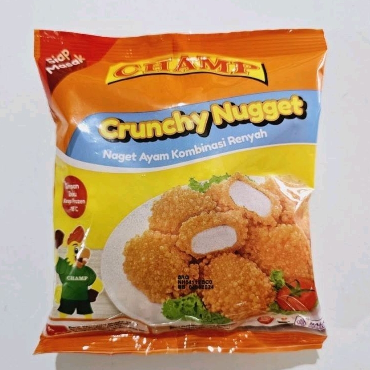 

Champ Crispy Crunchy Chicken Nugget 225gr