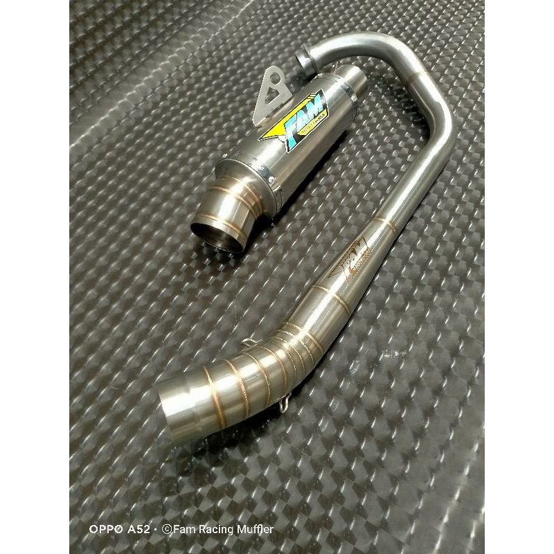 Knalpot Fam Kompetisi Porting Bore Up Satria Fu Karbu 155cc 200cc