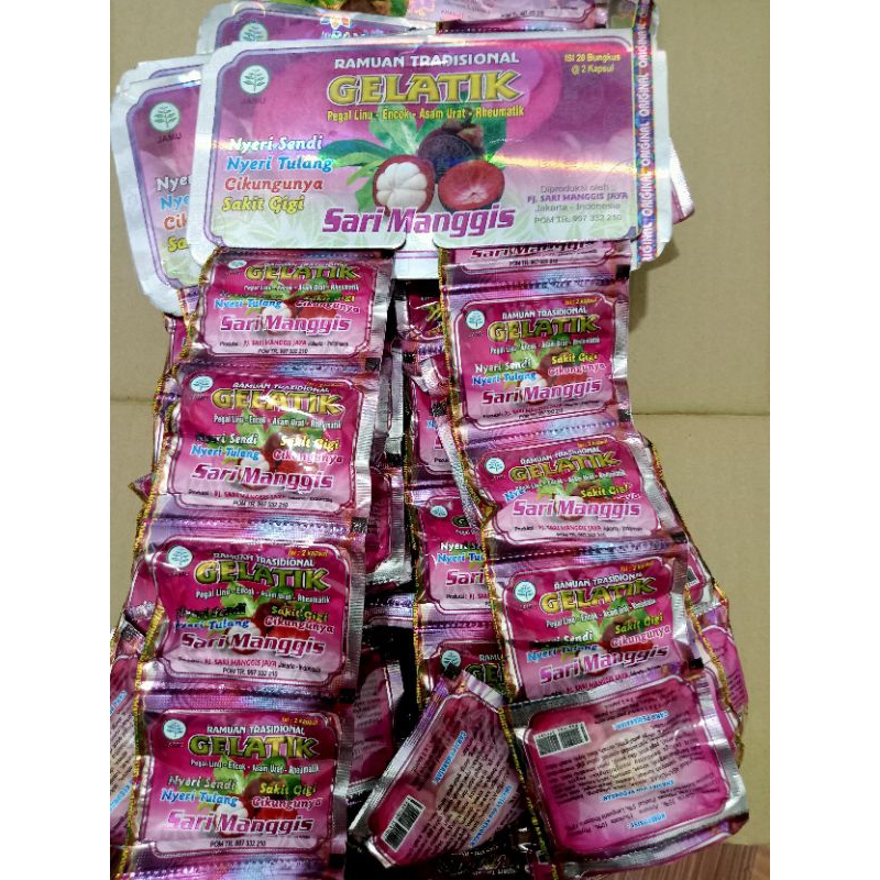 

Gelatik sari manggis asam urat rematik pegallinu