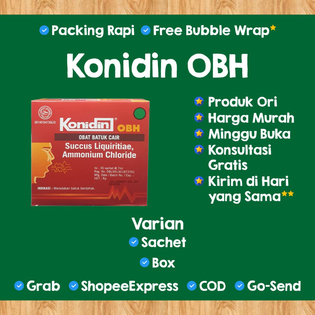 [KONIDIN OBH] Konidin OBH | Konidin Sachet | Konidin