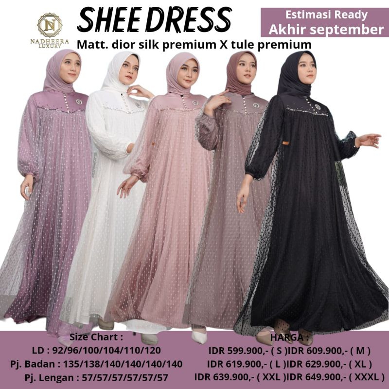 BAJU TERBARU SHEE DRESS CANTIK | DRESS SULTAN