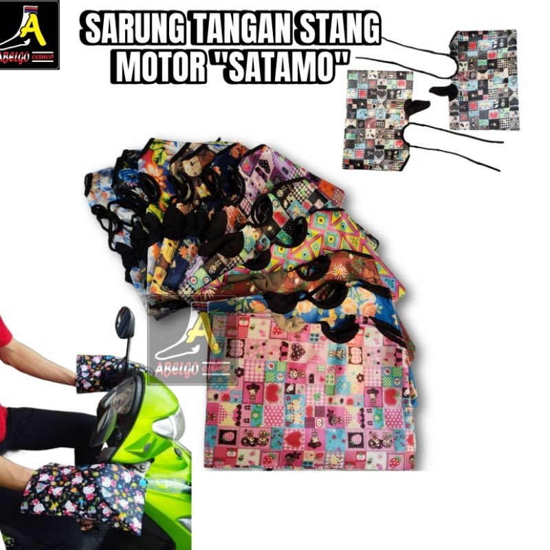 SATAMO sarung tangan stang motor wanita/Sarung tangan satamo wanita/Satamo wanita