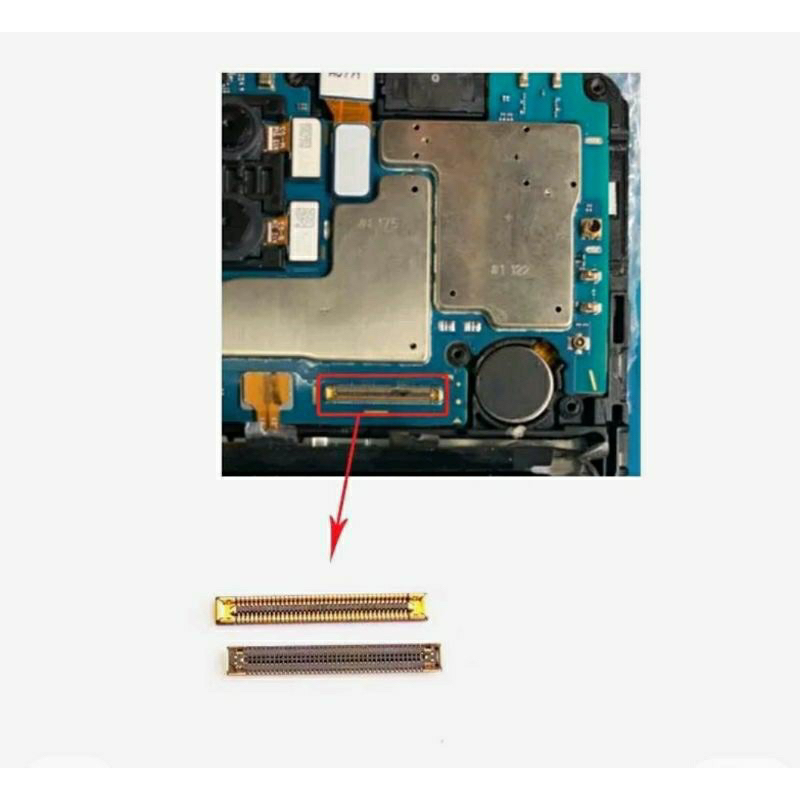 KONEKTOR LCD SAMSUNG A12 A125F A125DS