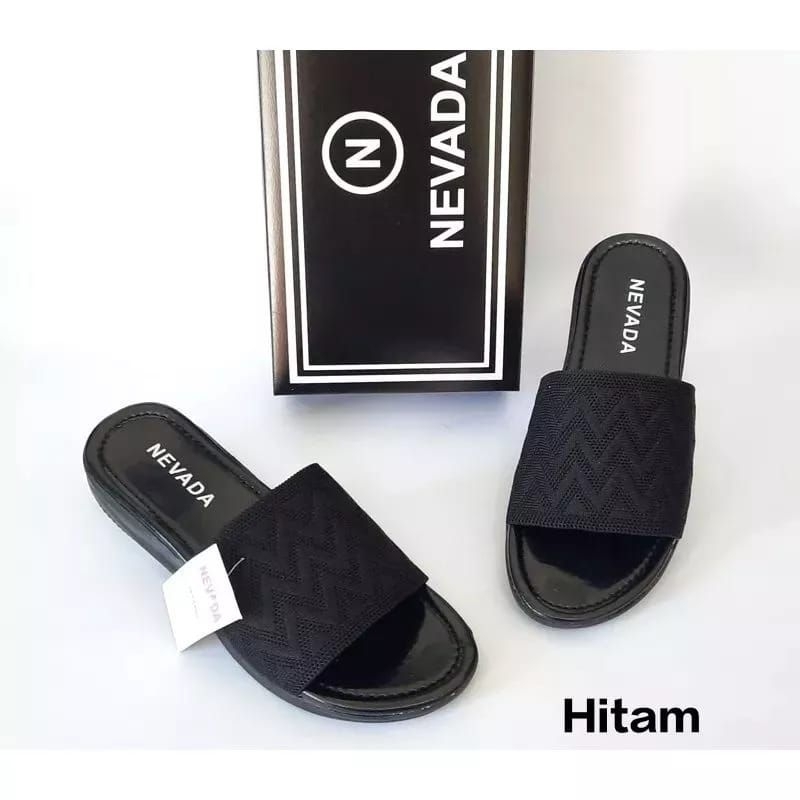 Sandal Cewek Rajut Terbaru/Sandal Selop Nevada/Sandal Rajut/Sandal Rajut Bisban