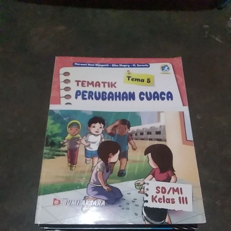 tematik perubahan cuaca untuk kelas 3 tema 5