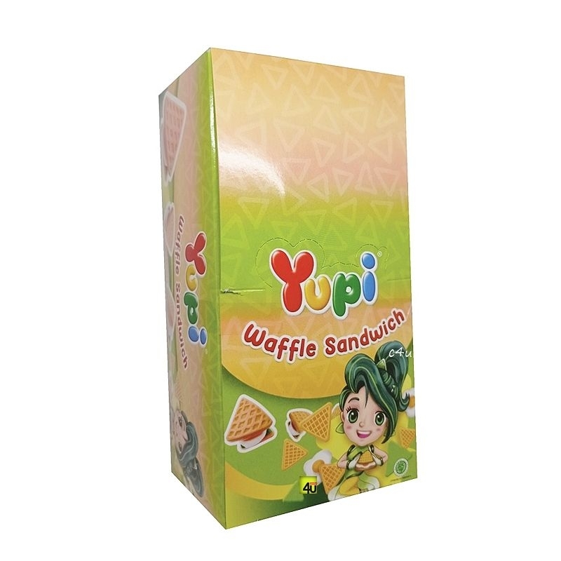 

Yupi Waffle Sandwich Permen Jely Aneka Rasa 120gr