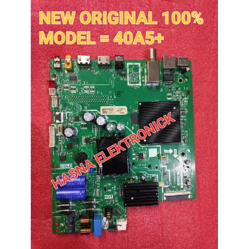 MB - MAINBOARD - MATHERBOARD - TCL ANDROID TV - TV TCL SMART ANDROID - 40A5+ - 40A5
