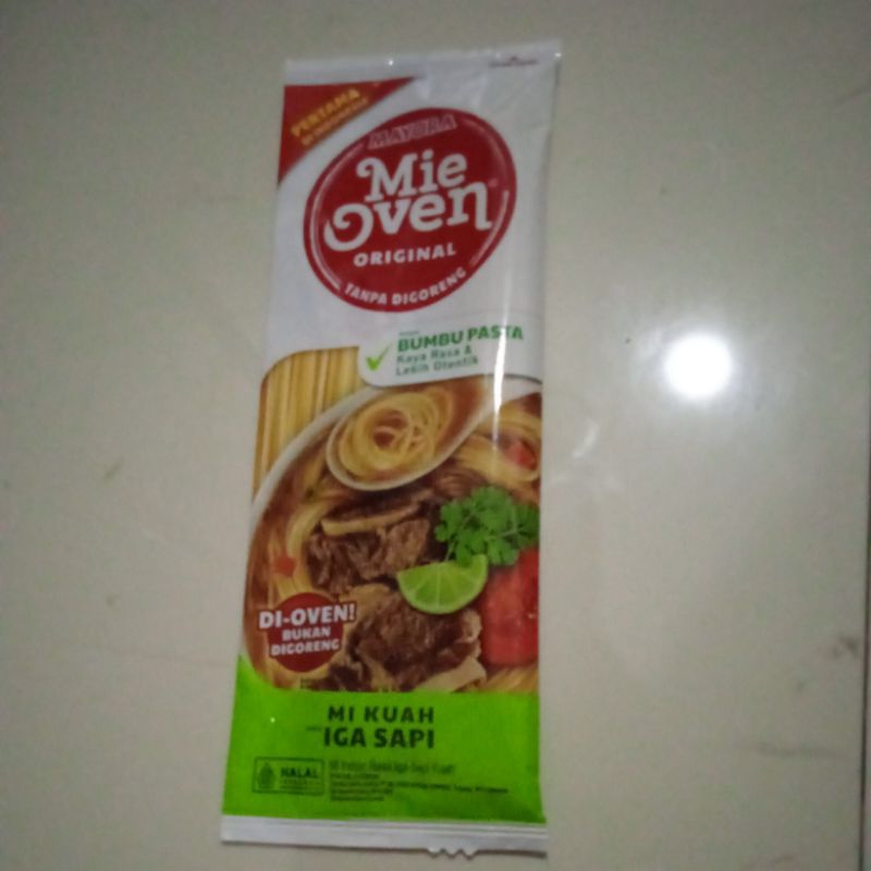 

Mie Oven Original Tanpa Goreng