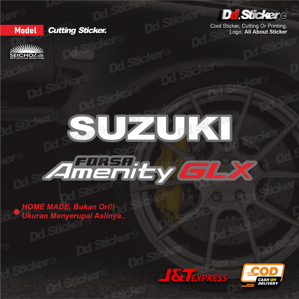 Sticker Forsa Amenity GLX | Suzuki Forsa