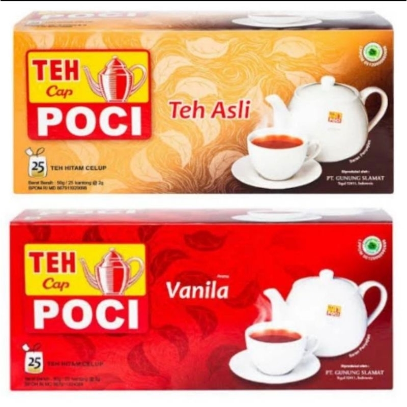 

Teh Poci 25S Melati - Vanila - Lemon