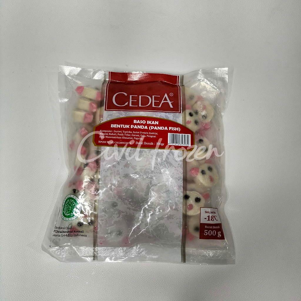 

Cedea Panda Baso Ikan Panda fish