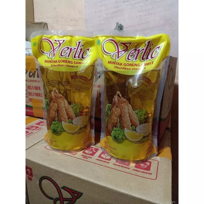 

Minyak goreng verlic 1 Lt