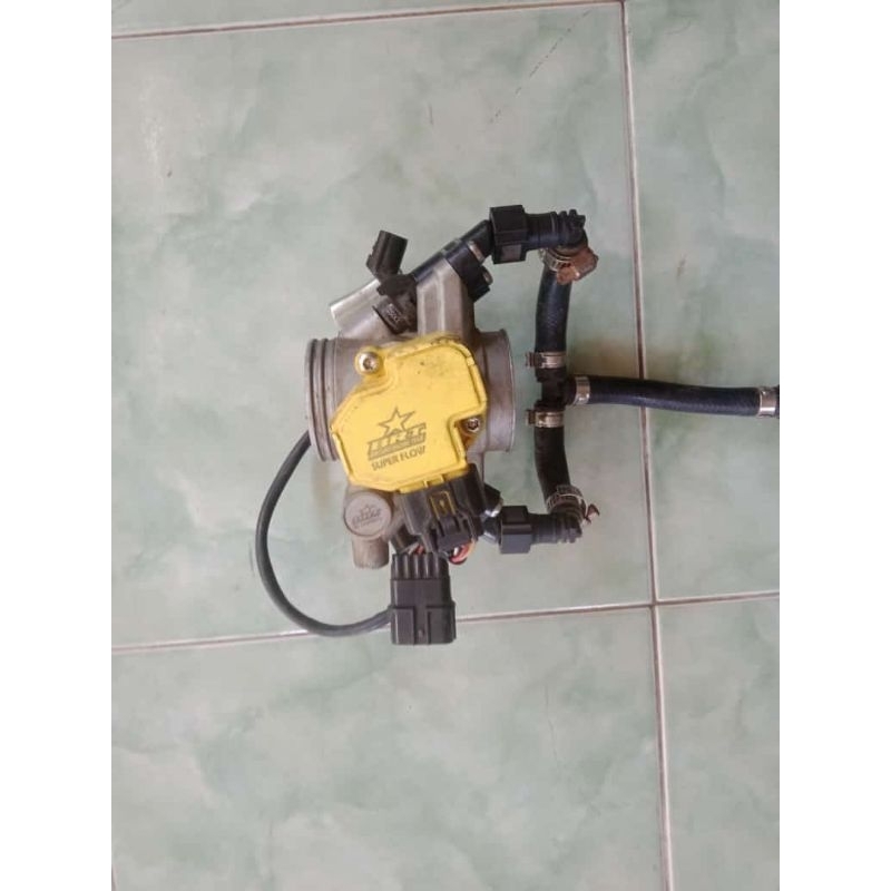 Throtllebody BRT CRF150 super flow bekas/Throtllebody BRT CRF150L/TB CRF150 BRT bekas