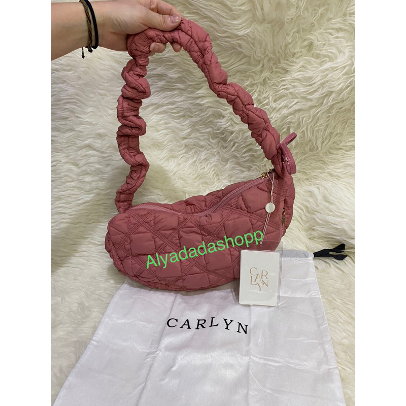 Carlyn Bag Original Korea Hand Carry Ready Stock Rose Pink Ori Korea