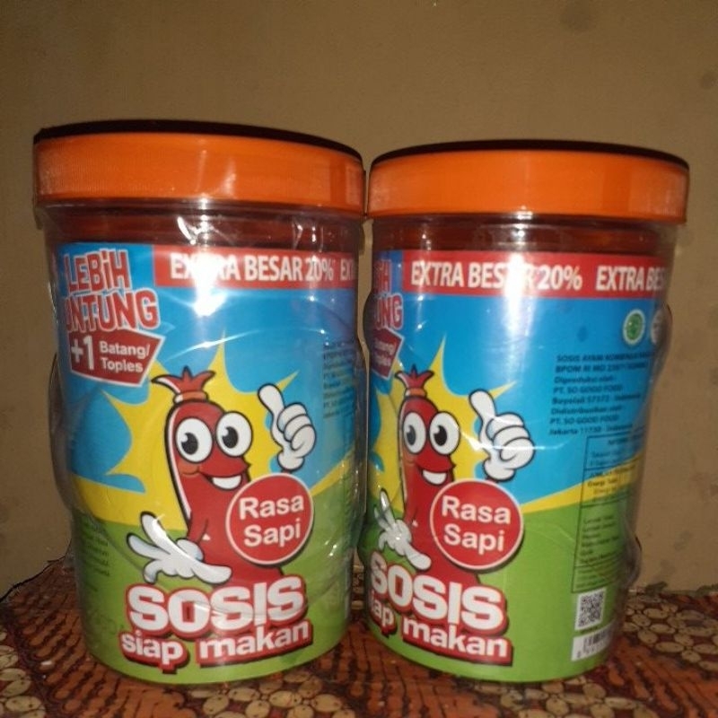 

SOSIS SONICE KEMASAN TOPLES ISI 25/SOSIS SONICE RASA AYAM & SAPI