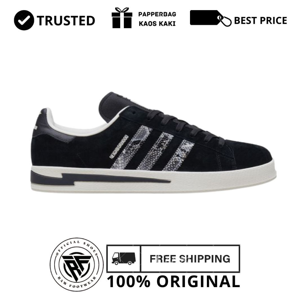 Sneakers INVINCIBLE x NEIGHBORHOOD x adidas Campus Black