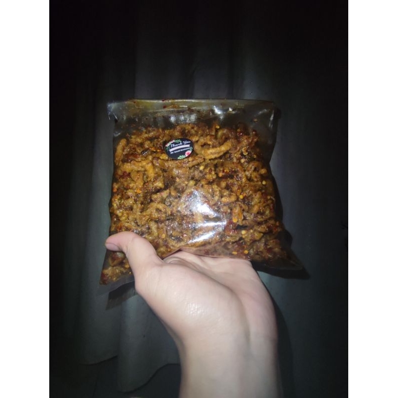 

500 gram sebring USUS KRIUK pedas daun jeruk