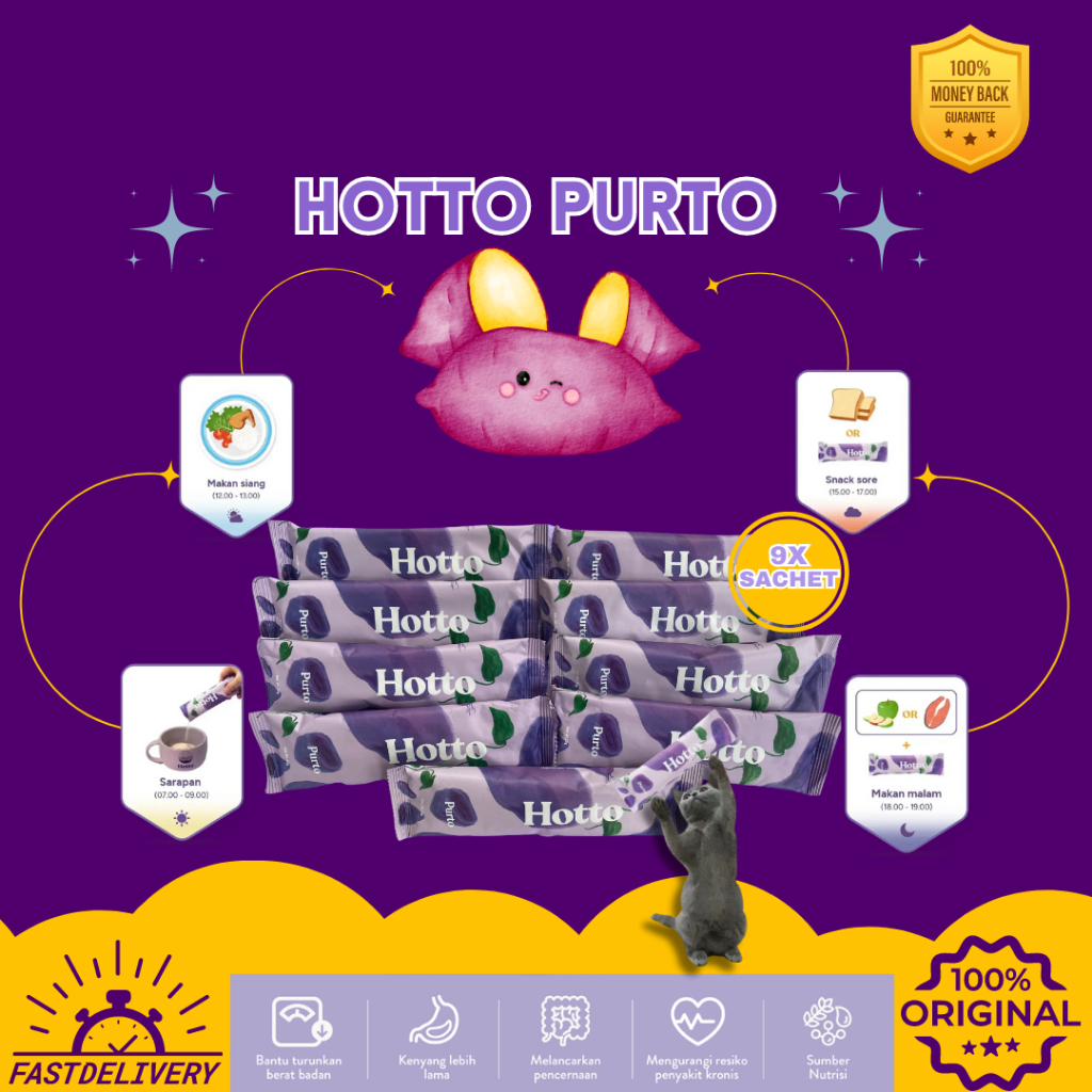 

5,7,9 Sachet Hotto Multigrain With Purple Potato Termurah