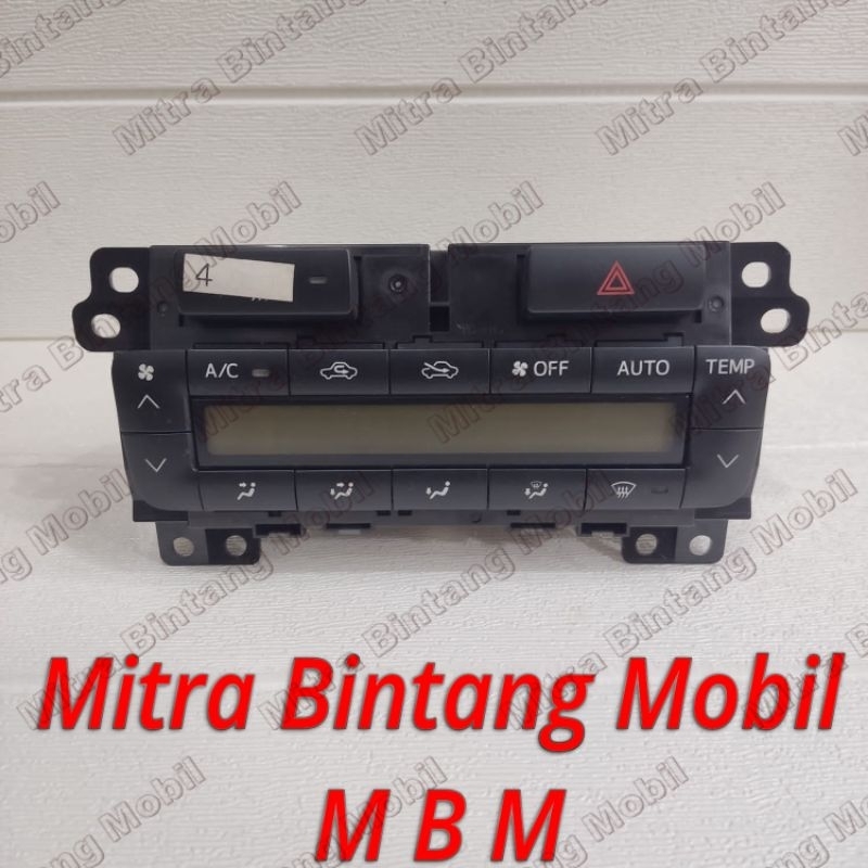 Control Panel Ac Tombol Ac Toyota Innova - Fortuner - Hilux 2012 2013 2014 2015 Asli