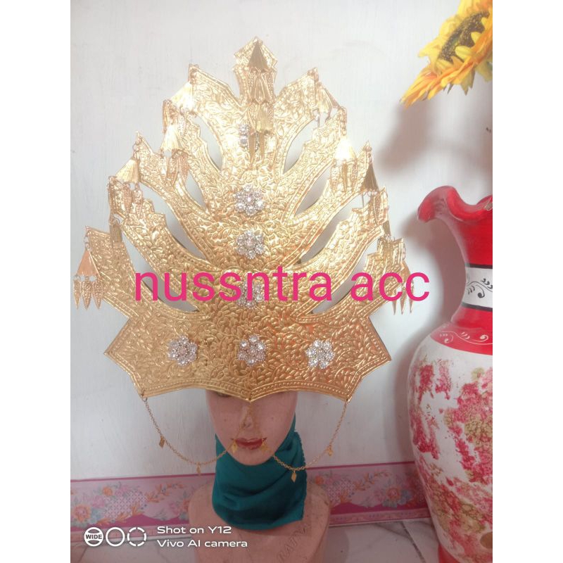 mahkota cwek mandailing pengantin