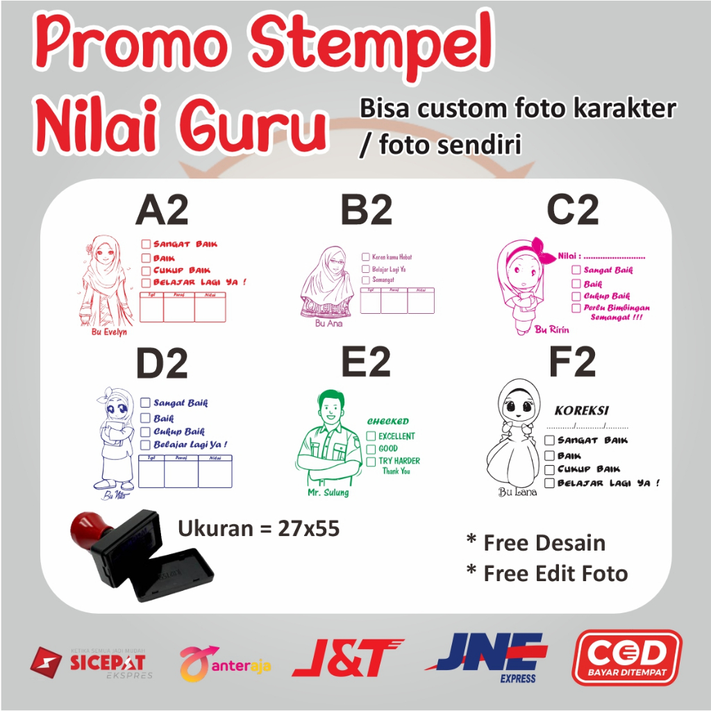 

STEMPEL CHECKED, STEMPEL KOREKSI, NILAI STEMPEL OTOMATIS FREE DESAIN STEMPEL OTOMATIS STEMPEL NILAI