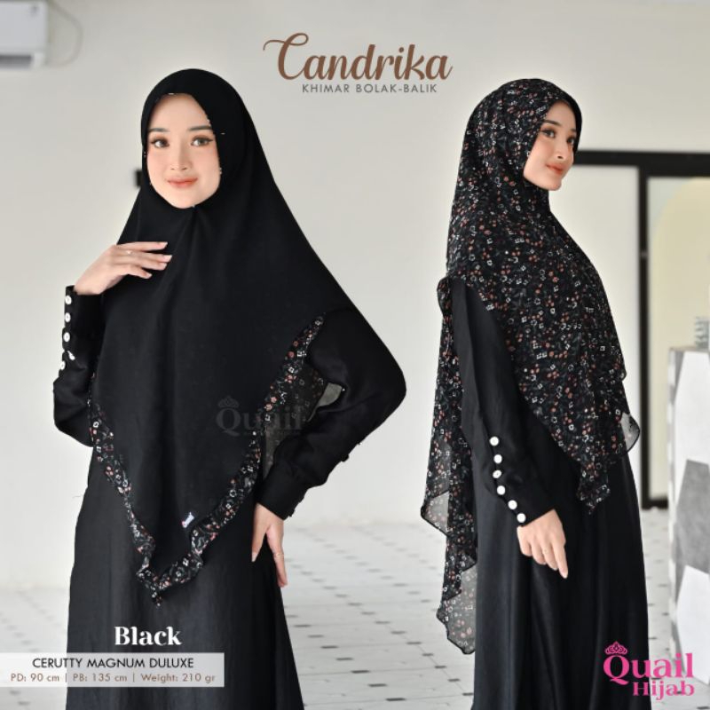 Alfath Hijab - Candrika Khimar by Quail✔️