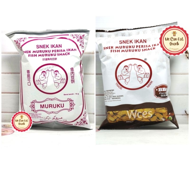 

Snack Muruku Rasa Ikan 70gr Gurih