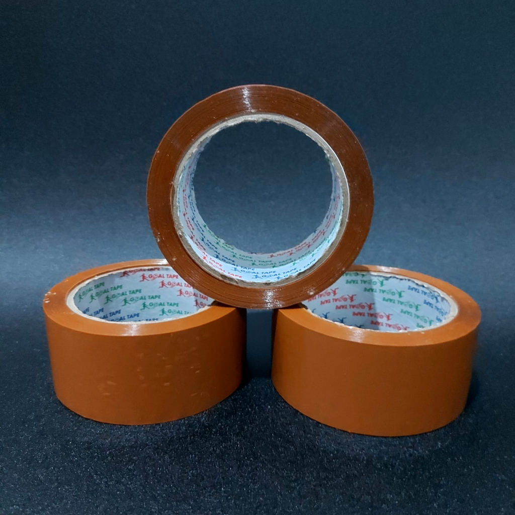 

Lakban Bening Coklat 45 mm x 90 yard