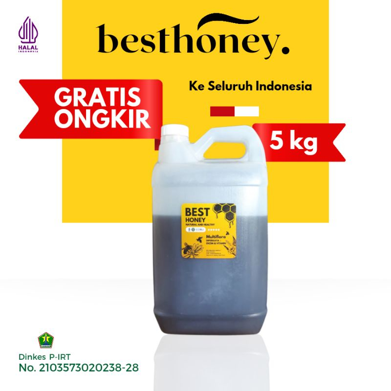 

Best Honey - Madu Asli - Madu Multiflora Original - 5 KG