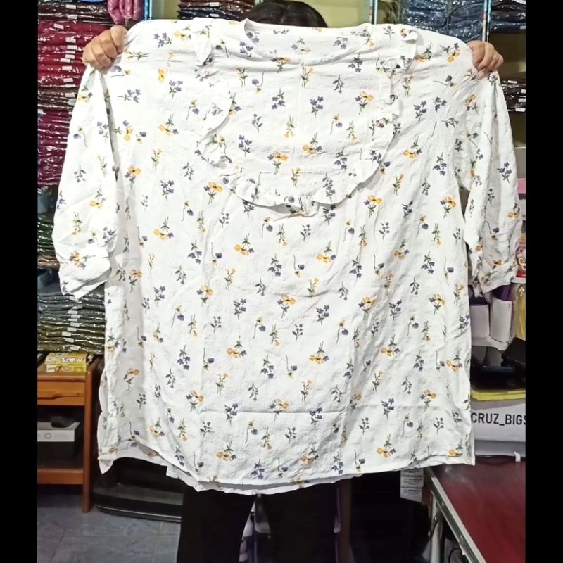 Baju Atasan Big Size Wanita LD 130 140 150 Jumbo Oversize Plus Size Ukuran Besar