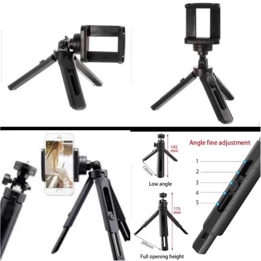 TRIPOD SUPPORT MINI HD 30 - TRIPOD MINI KAMERA HANDPHONE FOR RINGLIGHT TRIPOD HD 30-3