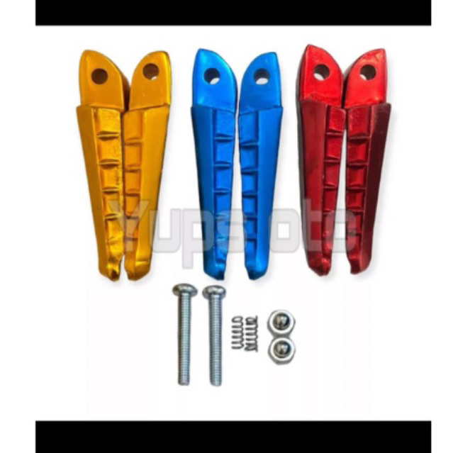 FOOTSTEP STEP BELAKANG MIO J MIO M3 MIO SOUL GT 125 MIO NEW NOUCO XEON DLL CNC WARNA FOOT STEP VARIA