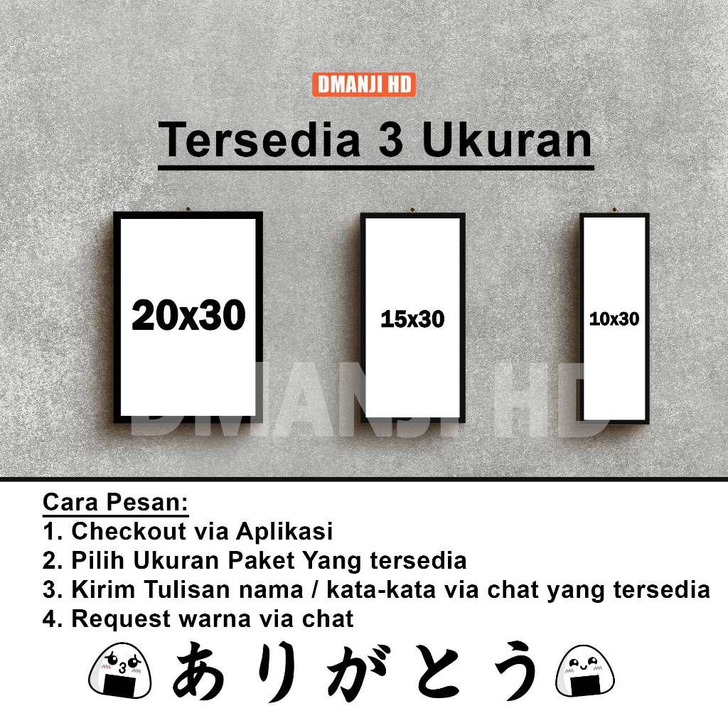 Descend Dmanji Hd - Hiasan Dinding Custome Kanji Jepang / Walldecor Custome Japanese Kanji / Home