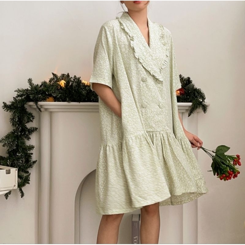 Dress Hijau Muda by Sophia Alice