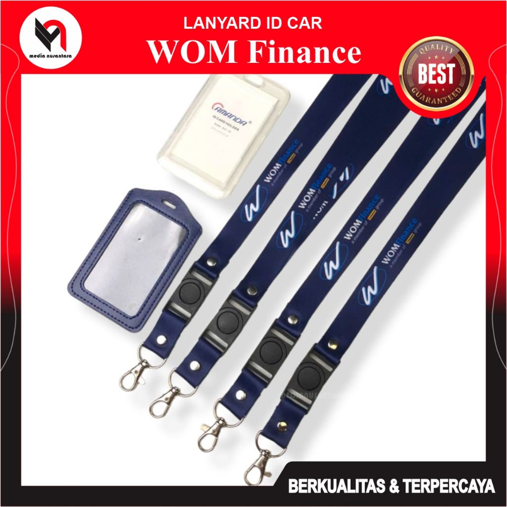 

Wom Finance Tali ID Card Lanyard Printing Full Colour