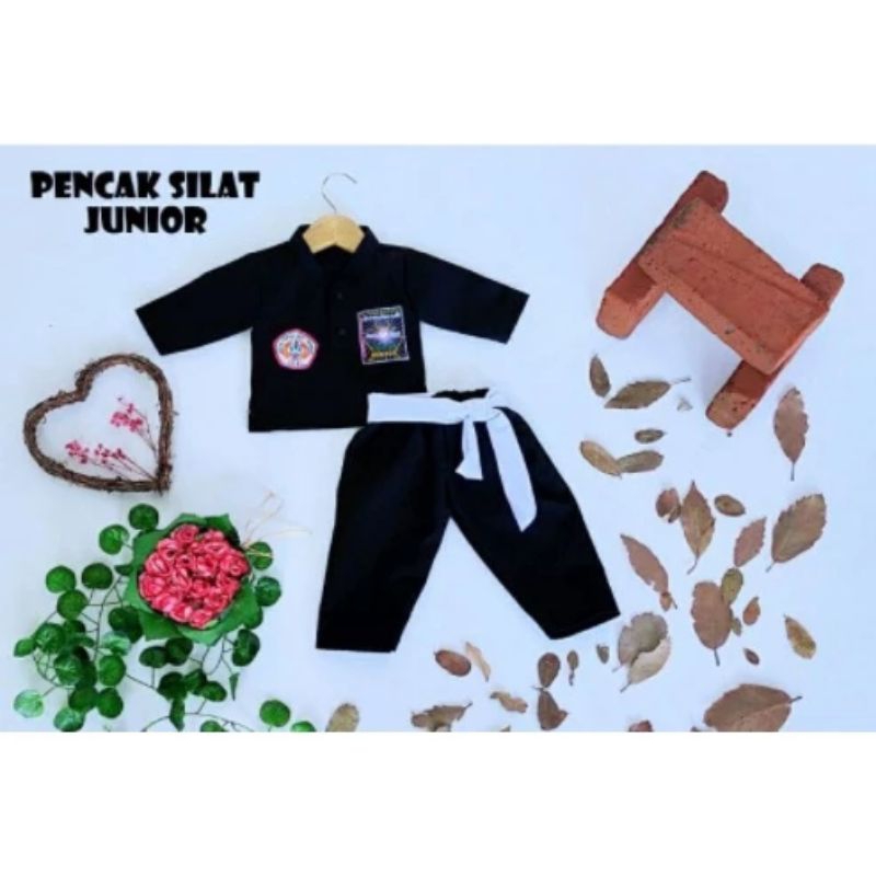 Custom kostum fashion sakral baju celana pencak silat bayi anak siswa psht ipsi