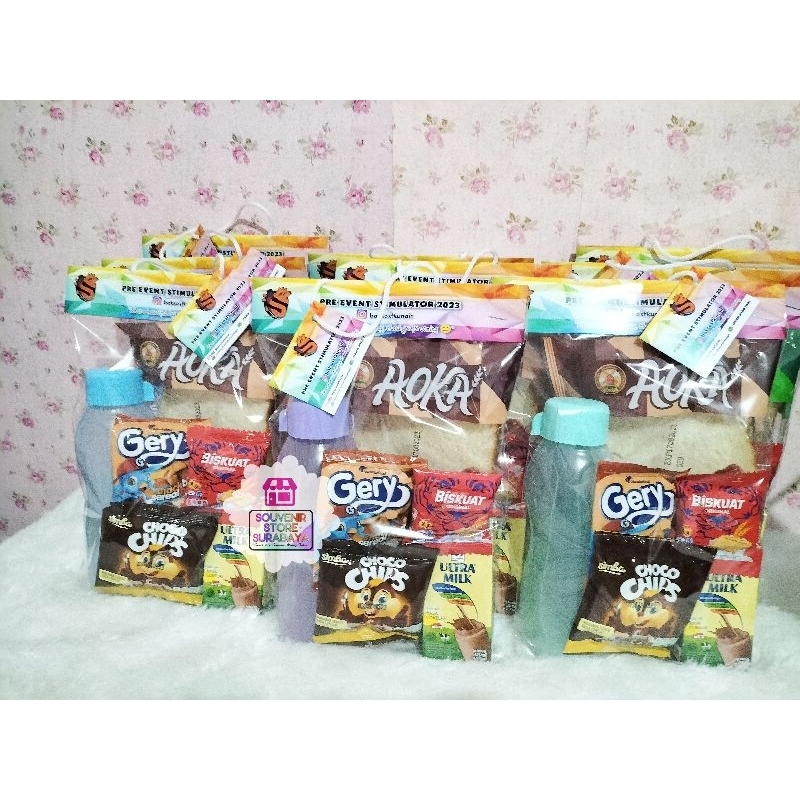 

Paket Snack Sehat || Bingkisan Ultah Roti || Paket Aoka || Parcel Ultah || Parcel Berbagi