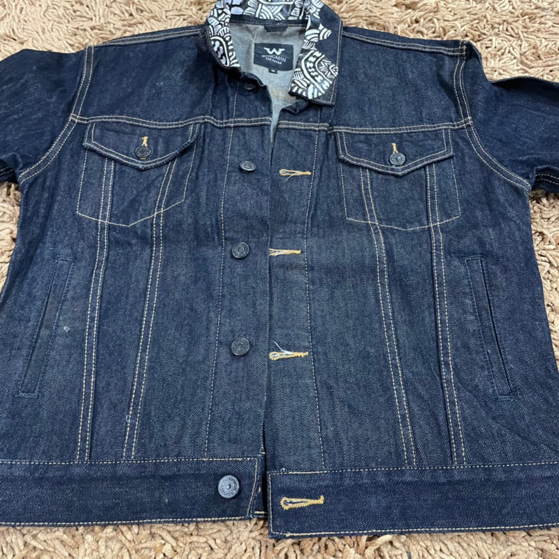 jaket wingman denim preloved