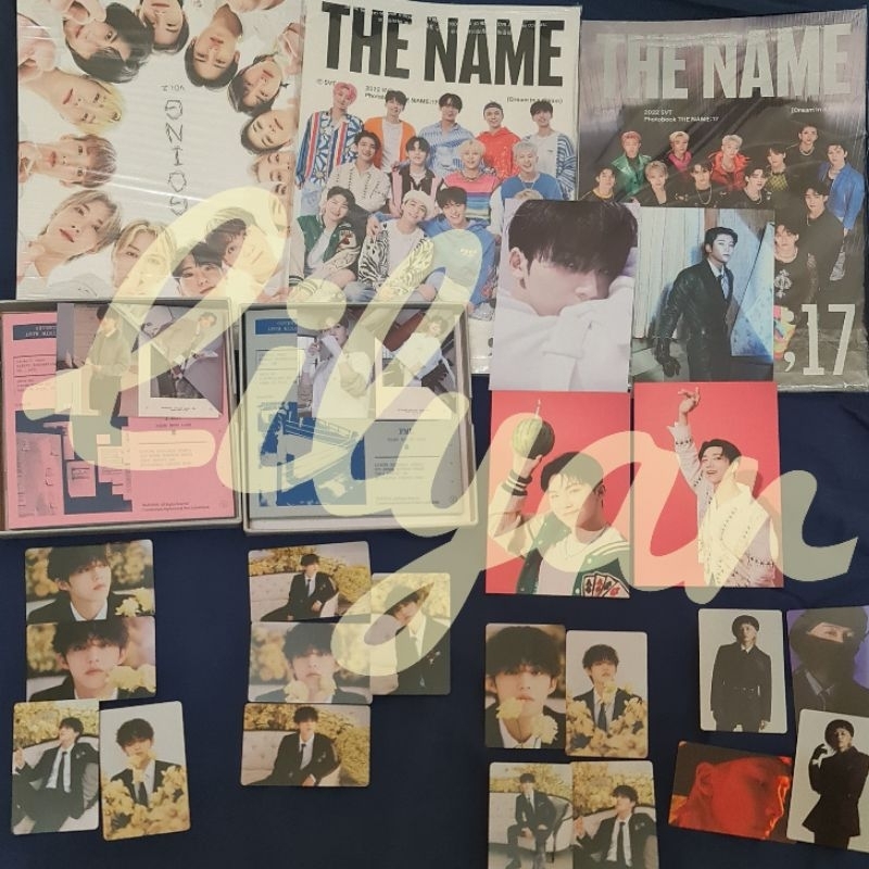 READY STOCK PHOTOBOOK GOMAGZ 2| THE NAME;17| ALBUM ONLY FML| PC CARVER ATTACCA JEONGHAN FML SCOUPS