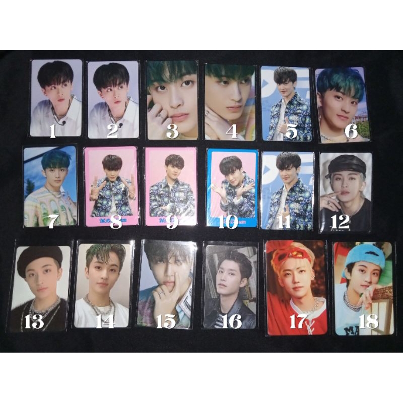 Photocard Official NCT Dream, NCT 127 MARK, JAEMIN, TAEIL (Dreaming, Candy, DICON, Ay-yo)