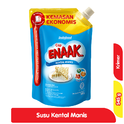 

Cap ENAAK Krimer Kental Manis Putih Pouch 545 g