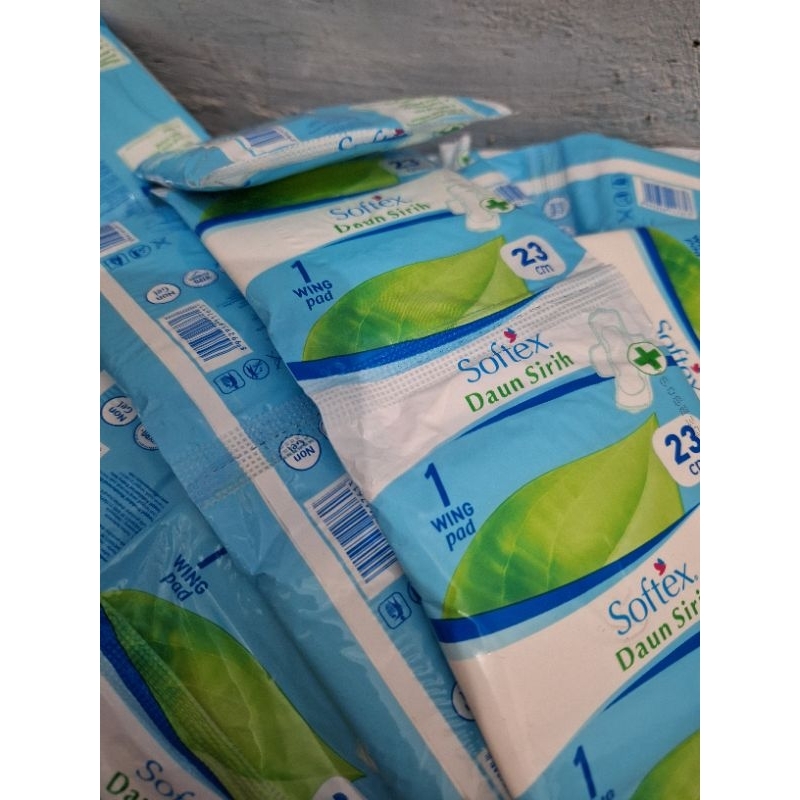 softex daun sirih wing 23cm renceng isi 10 sachet